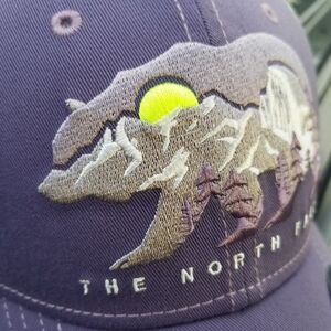 The North Face Embroidered Mudder Trucker Hat, Bear Graphic NWT